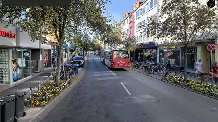 Johannisstraße auf Apple Karten