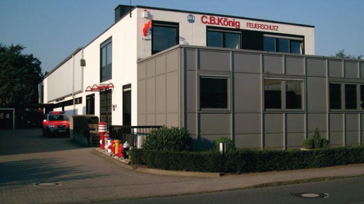 Der Stammsitz des Unternehmens C.B. König in Halstenbek