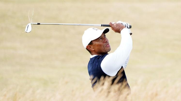 Bekennt sich klar zur PGA Tour: Tiger Woods. Foto: Jane Barlow/PA Wire/dpa