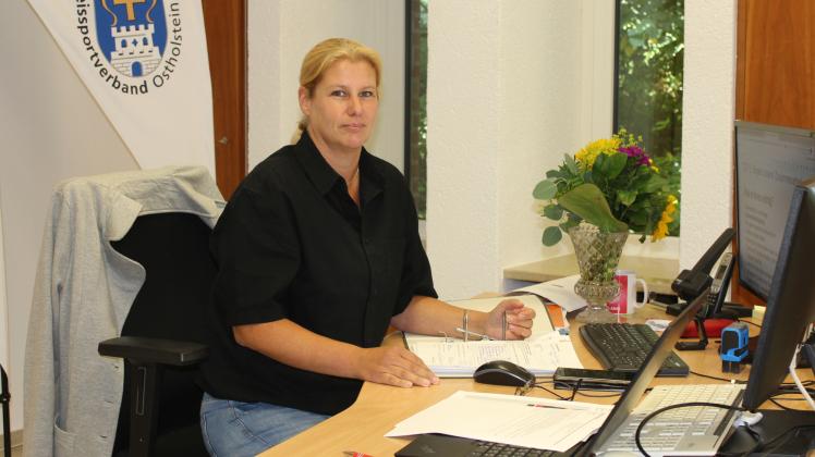 Für Melanie Lindau verbinden sich Hobby und Beruf in ihrem neuen Job als Geschäftsführerin des Kreissportverbandes Ostholstein mit seinen 190 Vereinen.