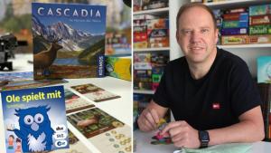 Karsten Grosser aus der „Spiel des Jahres“-Jury stellt „Cascadia“ vor. 