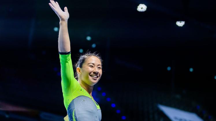 ARCHIV - Kim Bui wird sich nach der EM von der Turn-Bühne verabschieden. Foto: Christoph Soeder/dpa