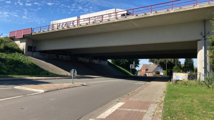 A30-Brücke Bissendorf/Meller Straße: Monatelang hielt sich dort ein wohnungsloser Tscheche auf. 