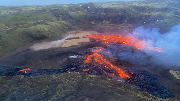 Vulkan auf Island