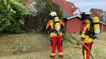 Durch ihr schnelles Eingreifen verhinderten die Einsatzkräfte der Freiwillige Feuerwehr Scharbeutz Schlimmeres.