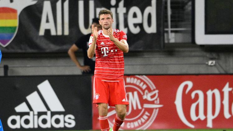 Bayerns Thomas Müller geht in seine 15. Bundesliga-Saison. Foto: Nick Wass/AP/dpa
