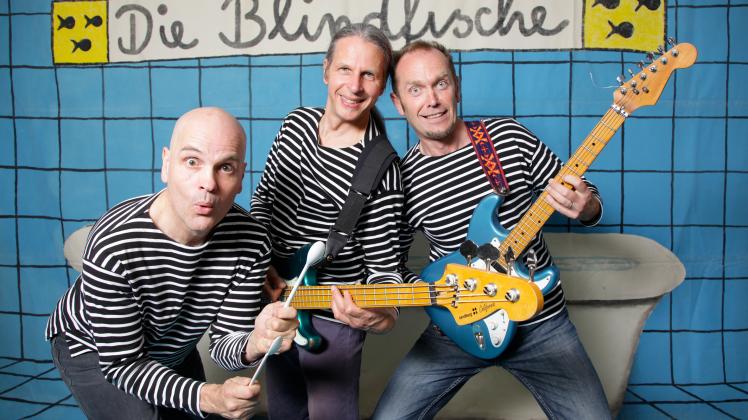 Machen Rockmusik für Kinder: Die Blindfische aus Oldenburg.