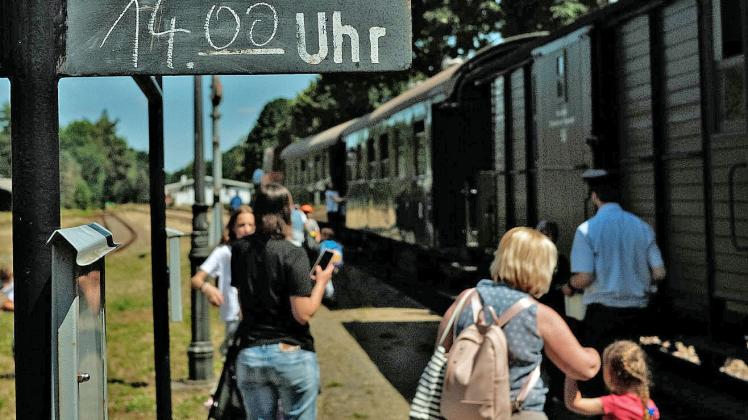Eisenbahn Jan Harpstedt: Zeit zur Abfahrt.