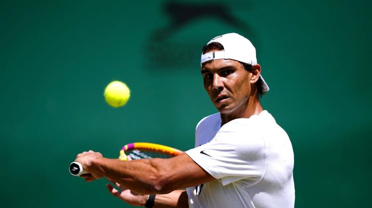 ARCHIV - Tennisstar Rafael Nadal hat das Turnier in Montreal bereits fünf Mal gewonnen. Foto: Aaron Chown/PA Wire/dpa