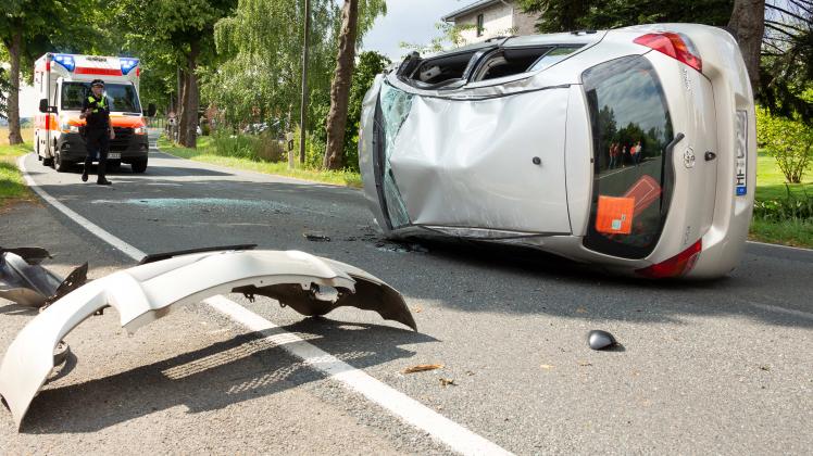Verkehrsunfall Bruchmuehlen - Meller Straße - 05.08.2022