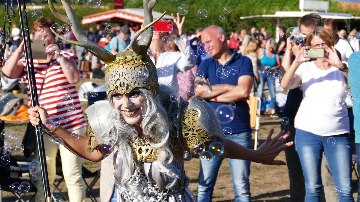 Kleines Fest im großen Park in Ludwigslust SVZ
