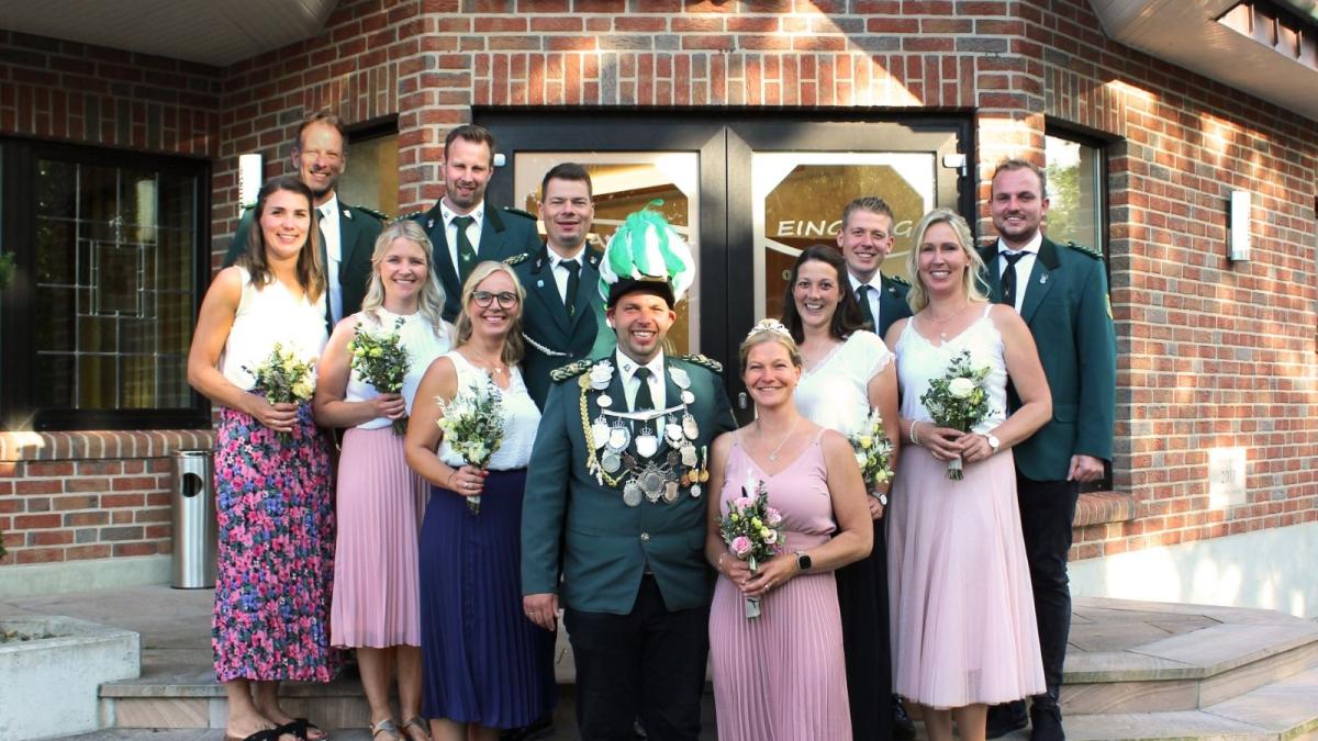 Sven Rümpker regiert die Schützen St. Hubertus Twist Siedlung NOZ