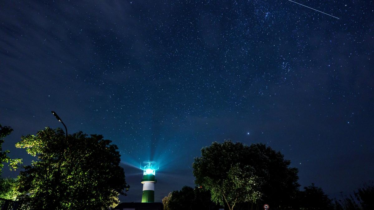 Planeten am Nachthimmel von Tucson