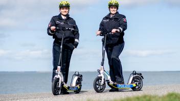 Polizei setzt auf Norderney E-Scooter ein