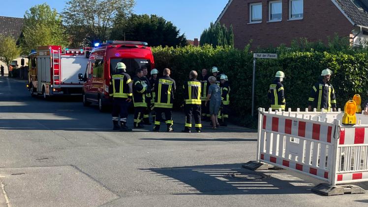 Gasleitung in Wellingholzhausen beschädigt