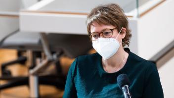 ARCHIV - Niedersachsens Gesundheitsministerin Daniela Behrens (SPD). Foto: Julian Stratenschulte/dpa/Archivbild