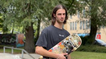 Sven Goldschmidt wünscht sich einen neuen Skatepark
