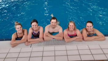 Acht Goldmedaillen fischten Emma-Christin Bartels, Nicole Heidemann, Hermann Schmees, Sandra Geiger und Christin Kamlage aus dem DM-Pool in Gera