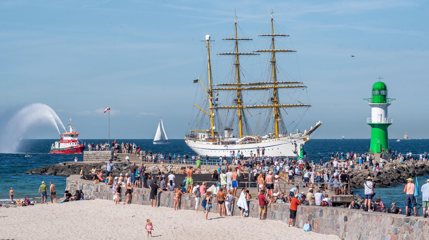 Mehr als nur Schiffe gucken: Was Besucher bei der Hanse Sail 2023 an Land erwartet
