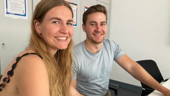 Das sind die Gründer von „meal&heal“: Michelle Hoffmann und Lukas Jochheim