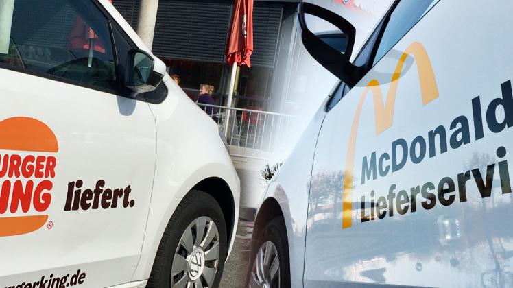 McDonalds und Burger King in Schwerin liefern Burger nach Hause | NNN