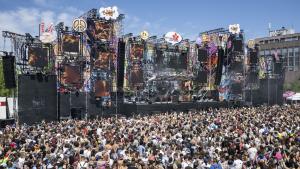 Auf acht Bühnen legen DJs auf. Foto: Ennio Leanza/KEYSTONE/dpa