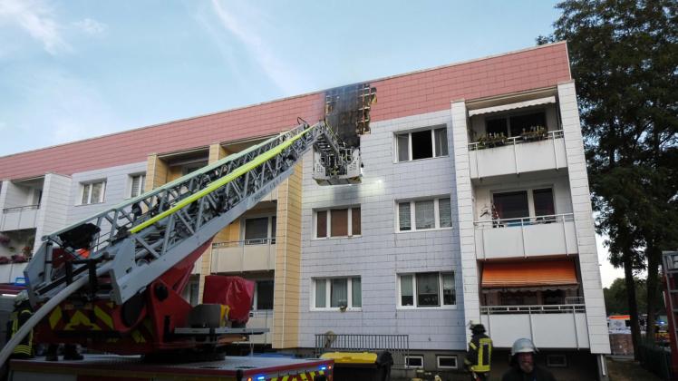 Wohnungsbrand in Dömitz