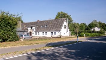 Hier erschoss sich der 37-Jährige: Das Haus in der Eckernförder Landstraße in Havetoft.
