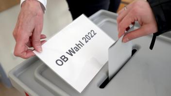 Oberbürgermeisterwahl in Magdeburg