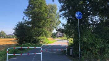 Neuer Fahrradweg nördliche Kaltenweide in Elmshorn