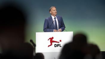 Hans-Joachim Watzke ist auch der Aufsichtsratvorsitzende der DFL. Foto: Bernd Thissen/dpa