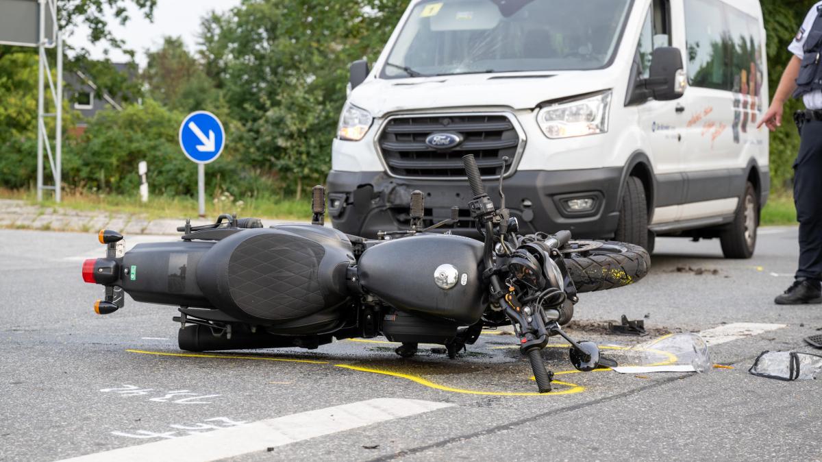 Motorradfahrer Bei Unfall In Meyn Lebensgefährlich Verletzt | SHZ