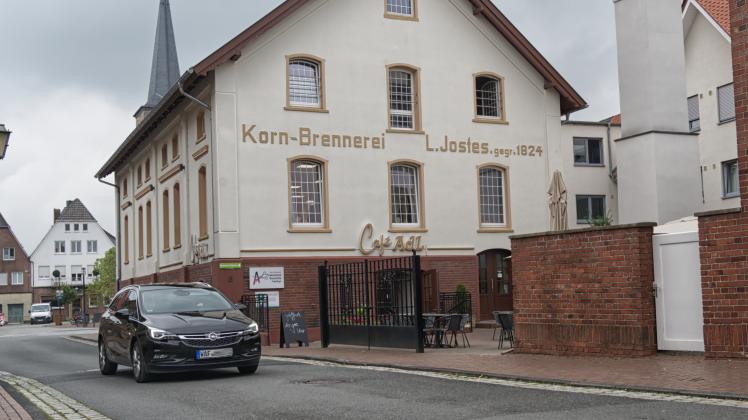 Das Café AdL in Glandorf an der Münsterstraße.