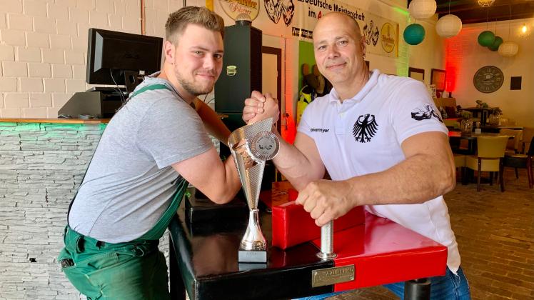 Armwrestler Thomas Lanvermeyer