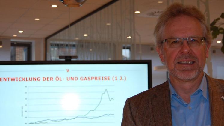 Musste die Nachricht über steigende Gaspreise überbringen: SWD-Geschäftsführer Hans-Ulrich Salmen. (Archivfoto)