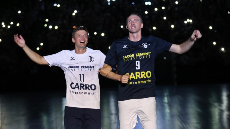 Lasse Svan und Holger Glandorf