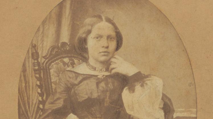 Sie stammte aus einer stadtbekannten Familie: Cornelia Fitger in jungen Jahren.