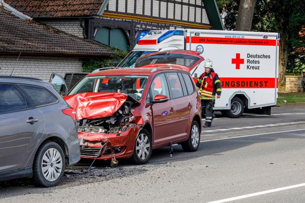 Totalschaden Und Drei Verletzte Bei Unfall Auf B65 In Bohmte | NOZ