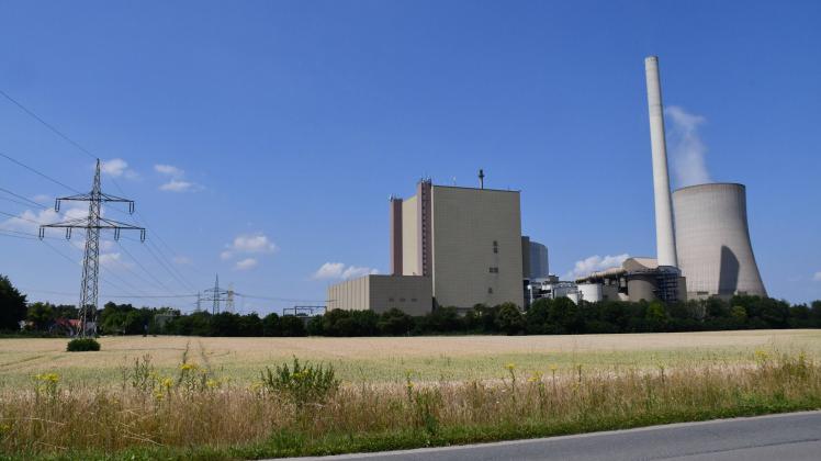 Steinkohlekraftwerk Heyden in Petershagen Im Steinkohlekraftwerk Heyden wurde bis 2021 durch Verbrennung von Steinkohle