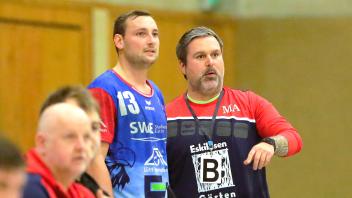 Trainer Mario Acimovic will mit den Handballern der HSG Holsteinische Schweiz und Kapitän Hannes Grunwald möglichst schnell in die SH-Liga zurückkehren.