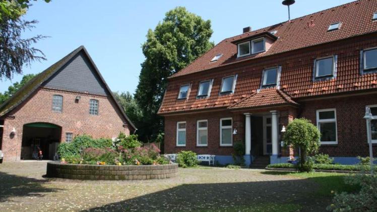 Einst ein großer Gutshof, heute die Heimat der Eingliederungshilfe Prisdorf der Großstadtmission Hamburg-Altona e.V.