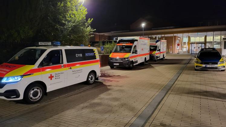 Schnell beendet werden konnte der Einsatz am Krankenhaus Ludmillenstift in Meppen.