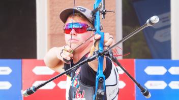 Schoss schnell und gut in England: Mathias Kramer. 
