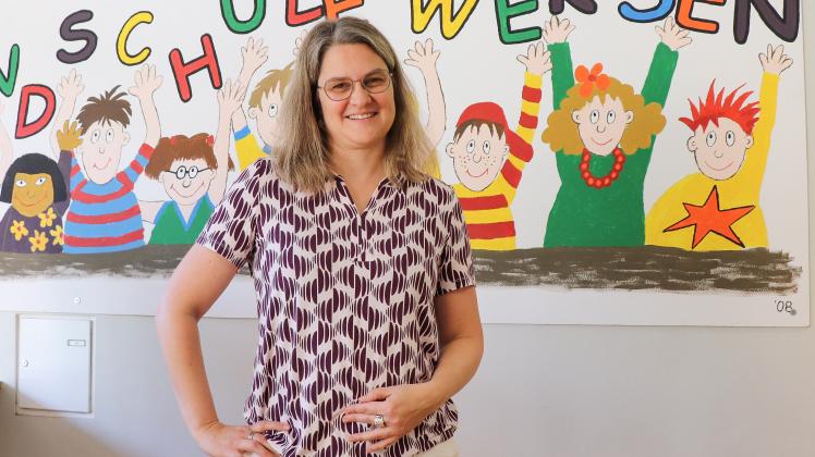 Wersens neue Grundschulleiterin Anke Lagemann will sich für einen respektvollen und wertschätzenden Umgang an der Schule einsetzen.