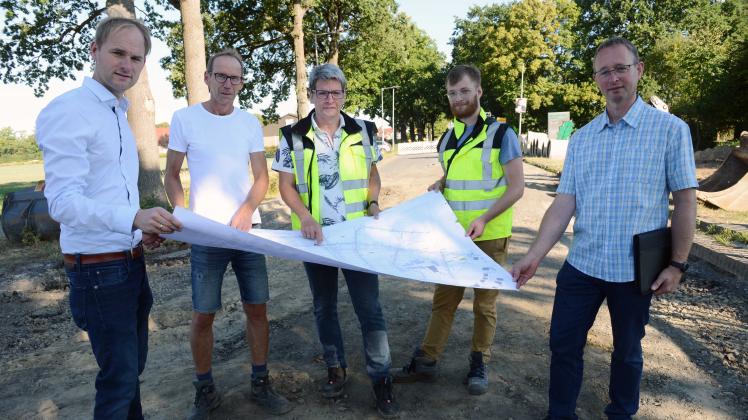 Bramscher Straße in Neuenkirchen wegen Kanalarbeiten gesperrt