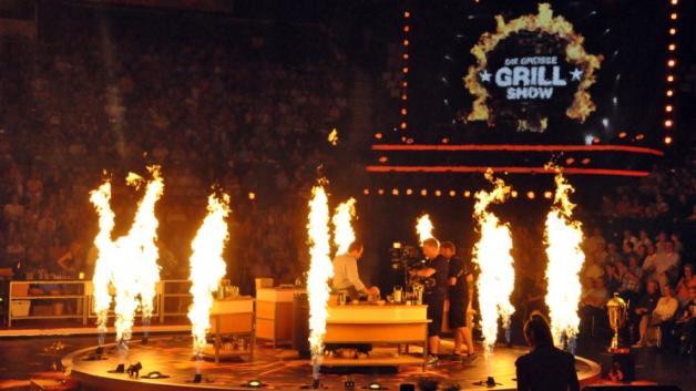 Deutschland, Österreich und die Schweiz grillten am Samstagabend in der „großen Grillshow“ des ZDF im Gerry-Weber-Stadion in Halle/Westfalen um den Nationenpokal.