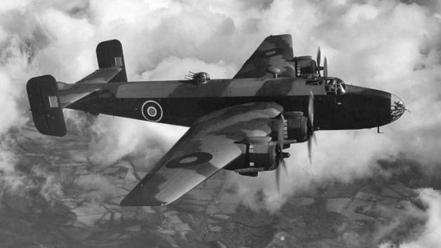 Ein Bomber des Typs Halifax wurde über Klein Berßen abgeschossen. 