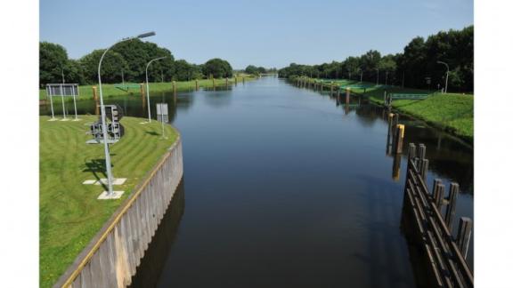 Die Schleuse Hüntel NOZ