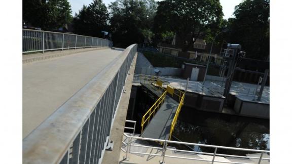 Die Schleuse Hüntel NOZ