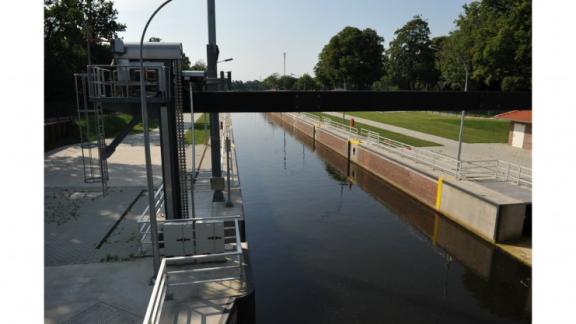 Die Schleuse Hüntel NOZ